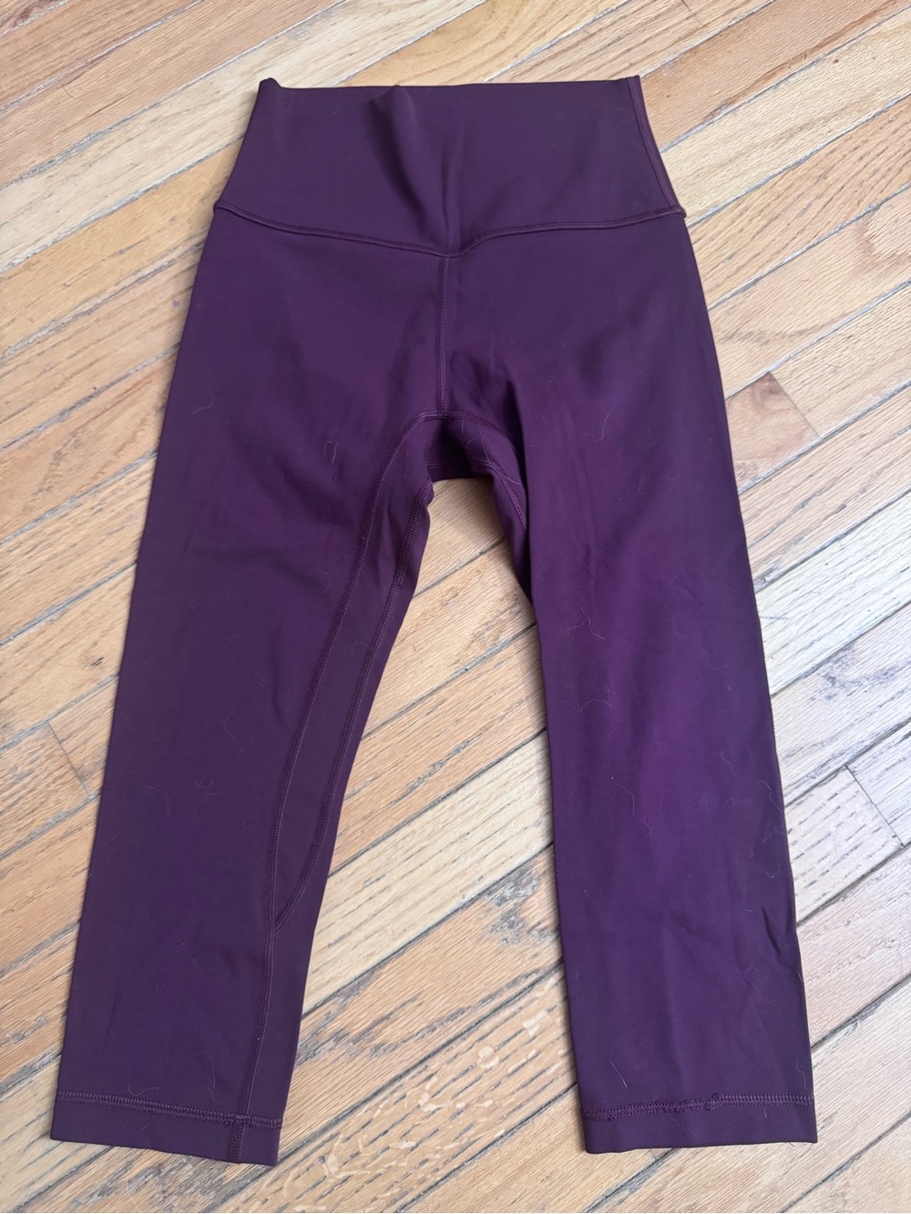 lululemon athletica Women's High-Waist Capri Leggings - Plum